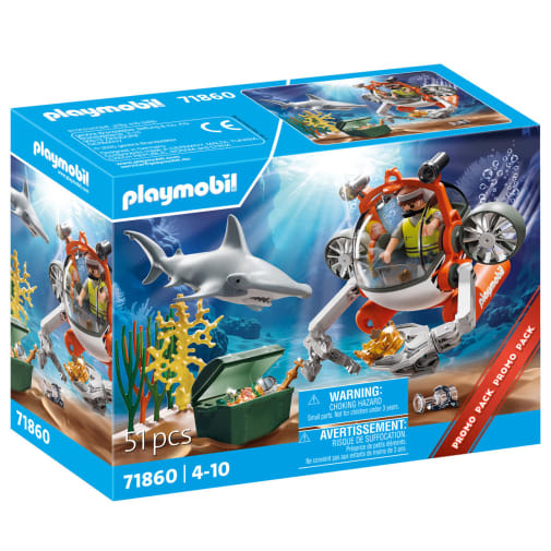 Playmobil Treasure Hunt with Submarine