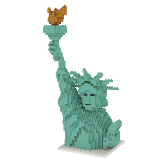 Mini Building Blocks: Statue of Liberty (672 pieces)