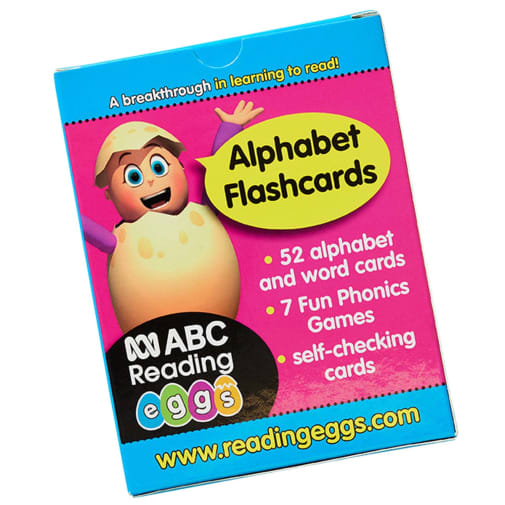 Alphabet Flashcards with Games Starting Out (Ages 3-5)