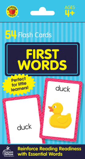 First Words Flash Cards
