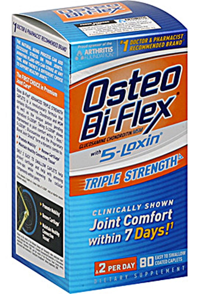 Osteo-Bi-Flex with 5 Loxin Advanced Glucosamine Joint Health Supplement MK 830852
