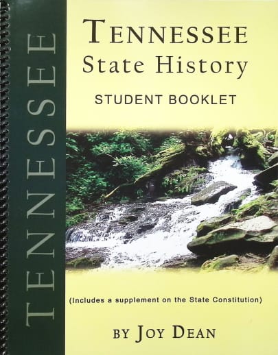 Tennessee State History from a Christian Perspective Student Book only