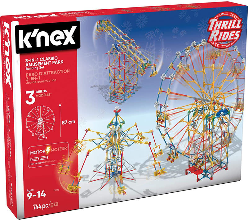 K'Nex Amusement Park Motorized Building Set (741 pieces)