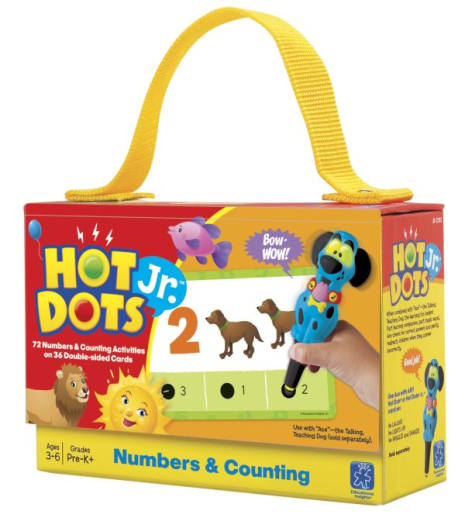 Hot Dots Jr. Card Set - Numbers & Counting