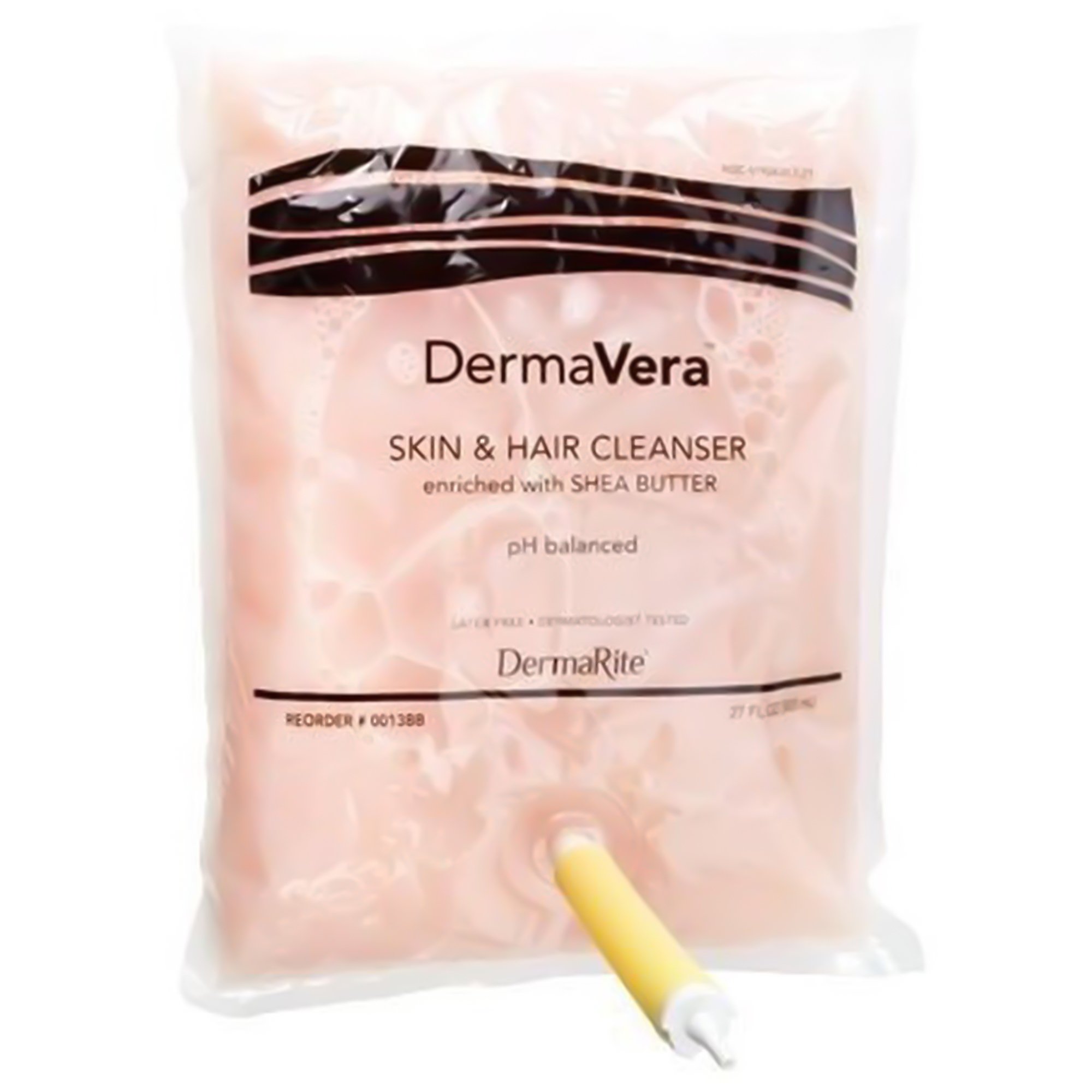 DermaVera Shampoo and Body Wash 800 mL Dispenser Refill Bag MK 670702