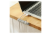 Silicone Desktop Cable Organizer w/ Adhesive backing, 6 Slot, Gray