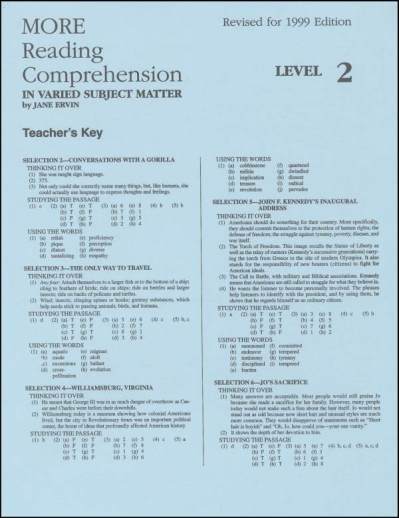 True Height Glossary and Comprehension Questions and Answers for