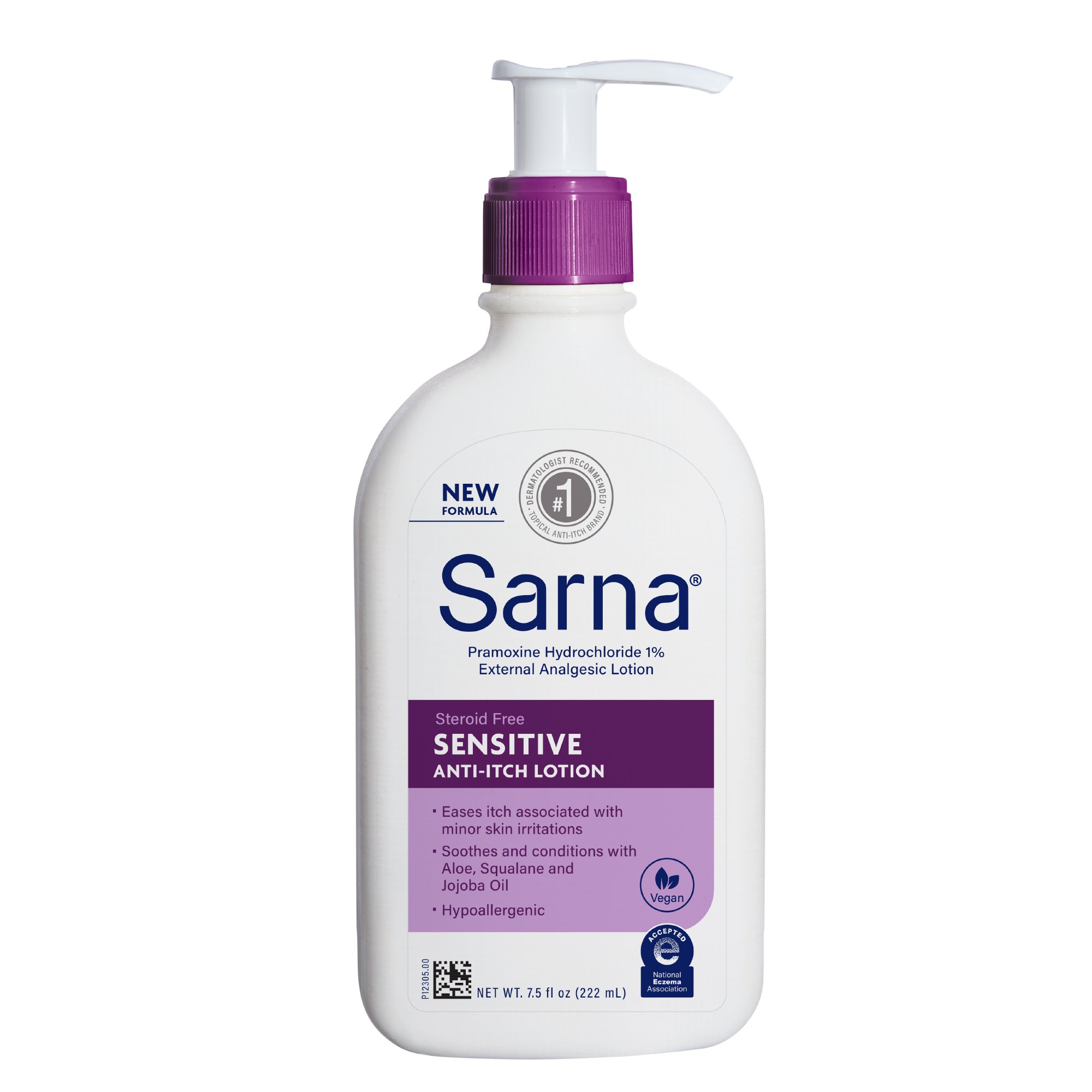 Sarna Itch Relief Lotion Sensitive, 7.5-ounce pump bottle MK 1149273