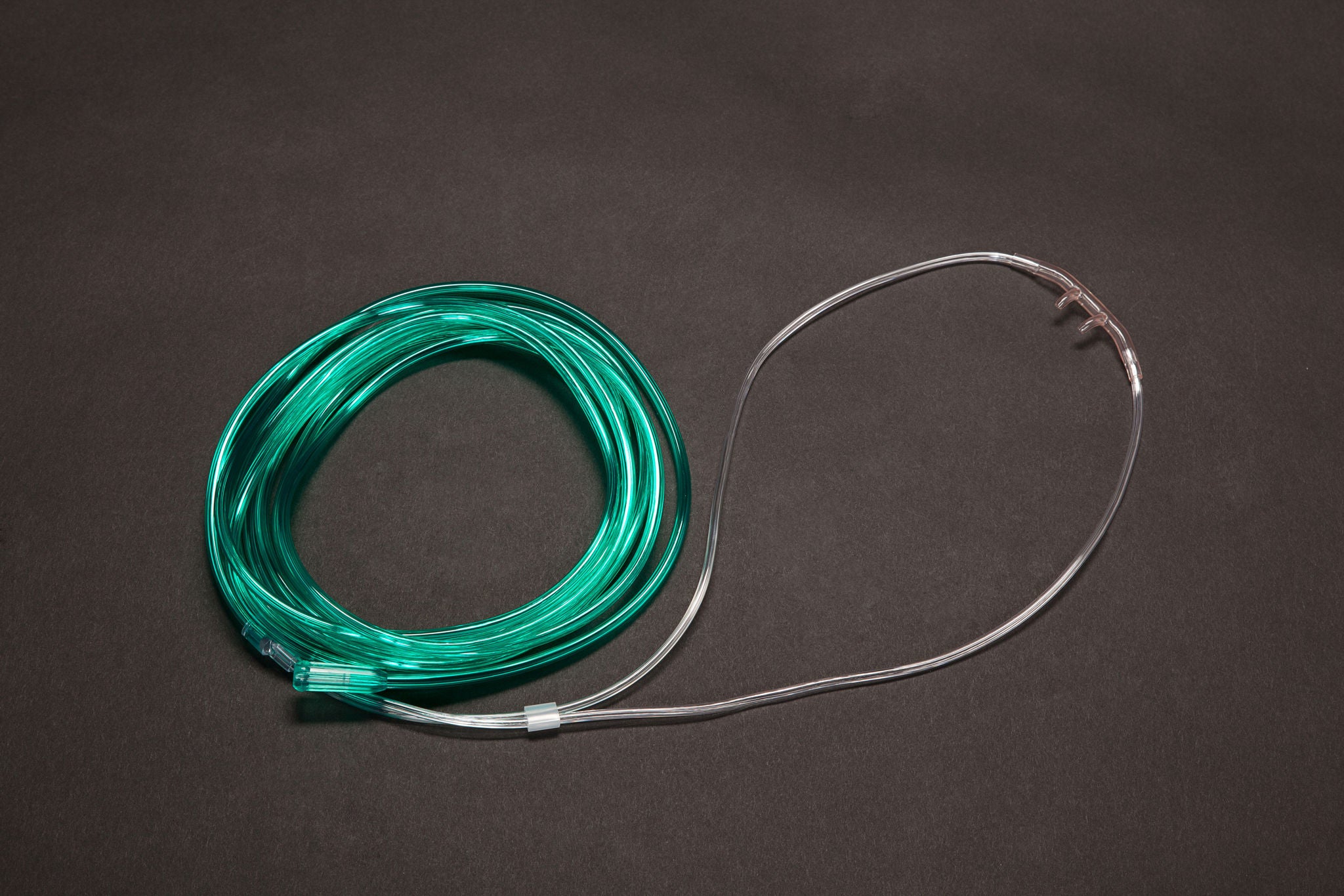 Nasal Cannula Salter-Style Adult Curved Prongs 4 Foot Tubing High Flow Rate MK 624271