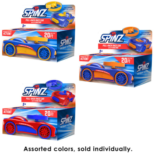 Spinz Pull-Back Race Car (Assorted Colors)