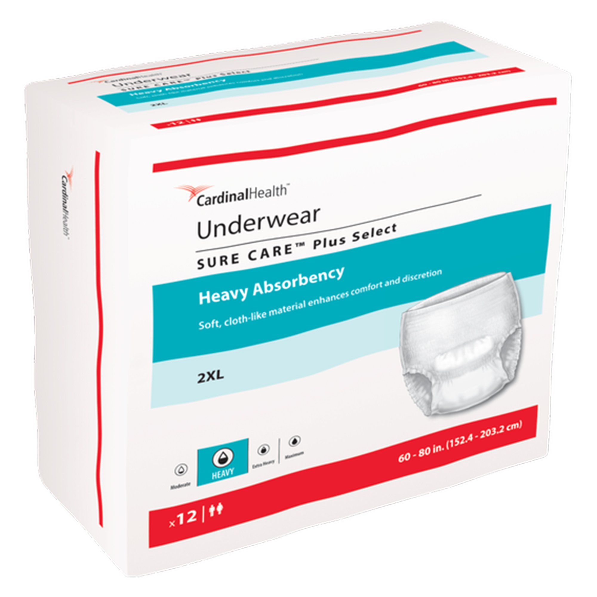 Sure Care Plus Heavy Absorbent Underwear, 2X-Large MK 1117514
