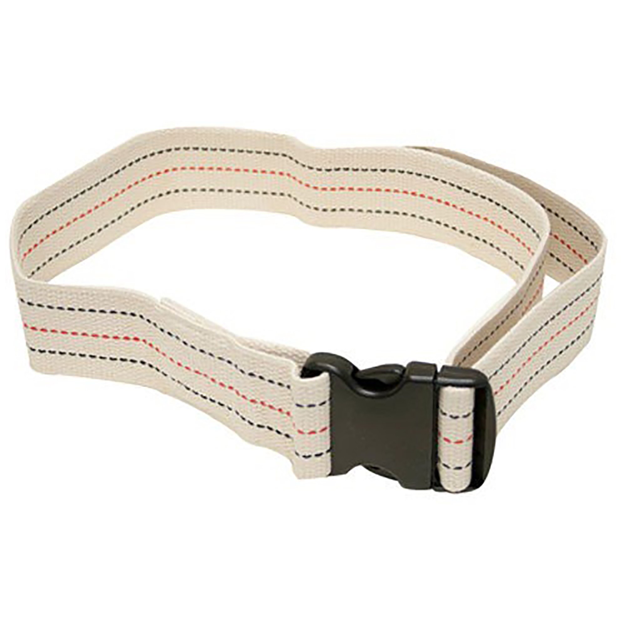 SkiL-Care Pinstripe Gait Belt with Delrin Buckle, 60 Inch MK 171064