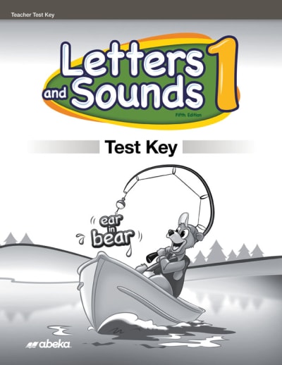 Abeka Letters and Sounds 1 Test Key (5th Edition)