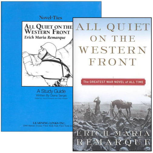 All Quiet on the Western Front Novel-Ties Study Guide & Book Set