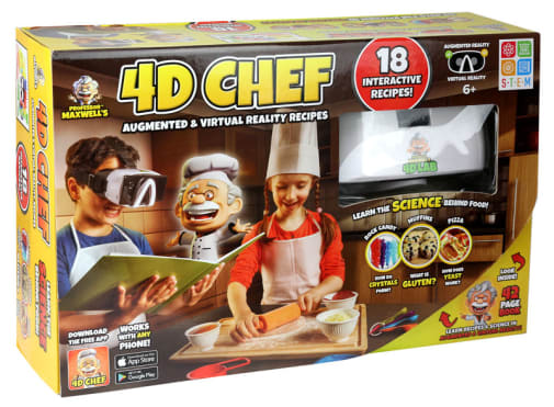 Professor Maxwell's Virtual Reality Junior Chef