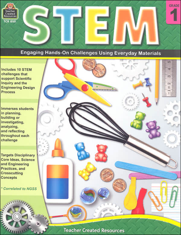 STEM: Engaging Hands-On Challenges Using Everyday Materials - Grade 1