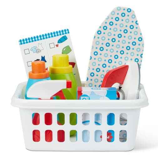 Melissa & Doug Laundry Basket Play Set