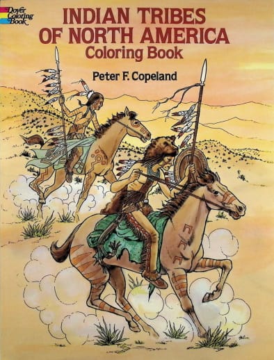 Indian Tribes of North America Coloring Book