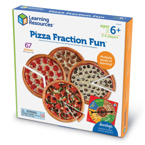 Pizza Fraction Fun Game