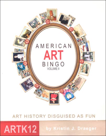 ArtK12 American Art Bingo - Volume 2