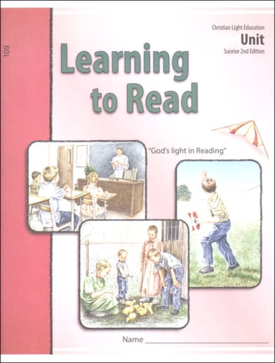 Learning to Read 109 LightUnit Sunrise 2nd Ed