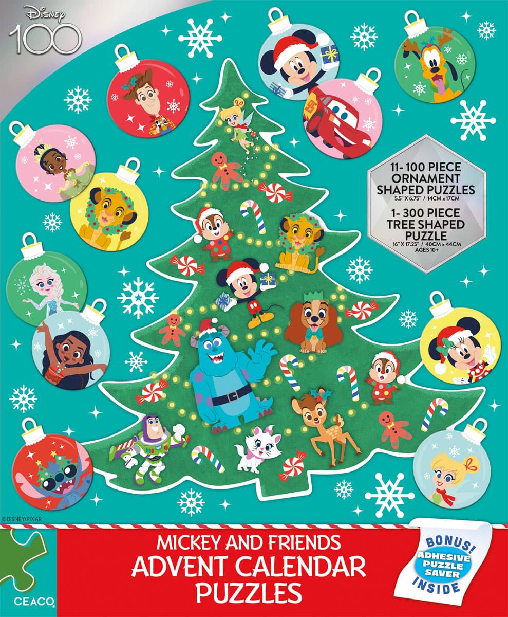 Ceaco Mickey and Friends Advent Calendar Puzzles