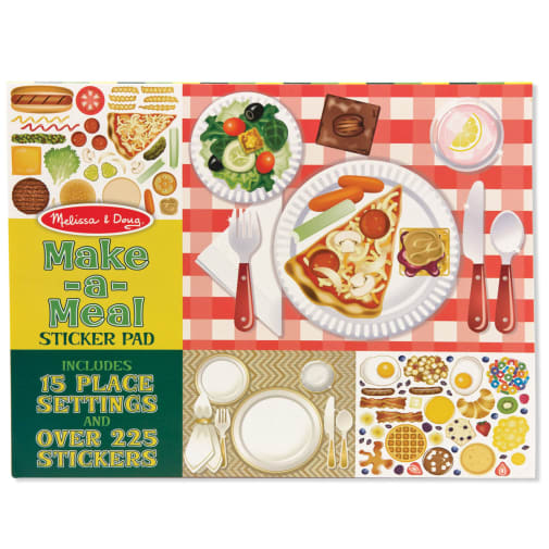 Melissa & Doug Make-A-Meal Sticker Pad