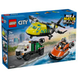 LEGO City Great Vehicles Airplane, Service Truck & Hovercraft Remix (60505)