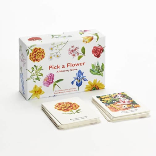 Pick a Flower Memory Game
