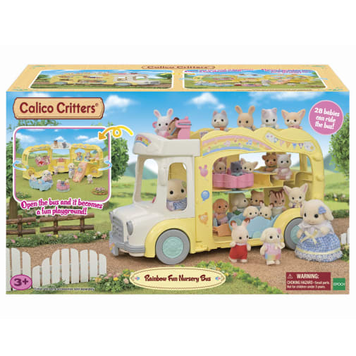 Rainbow Fun Nursery Bus (Calico Critters)