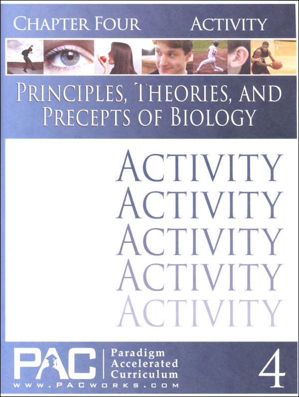 Principles, Theories & Precepts of Biology Chapter 4 Activities