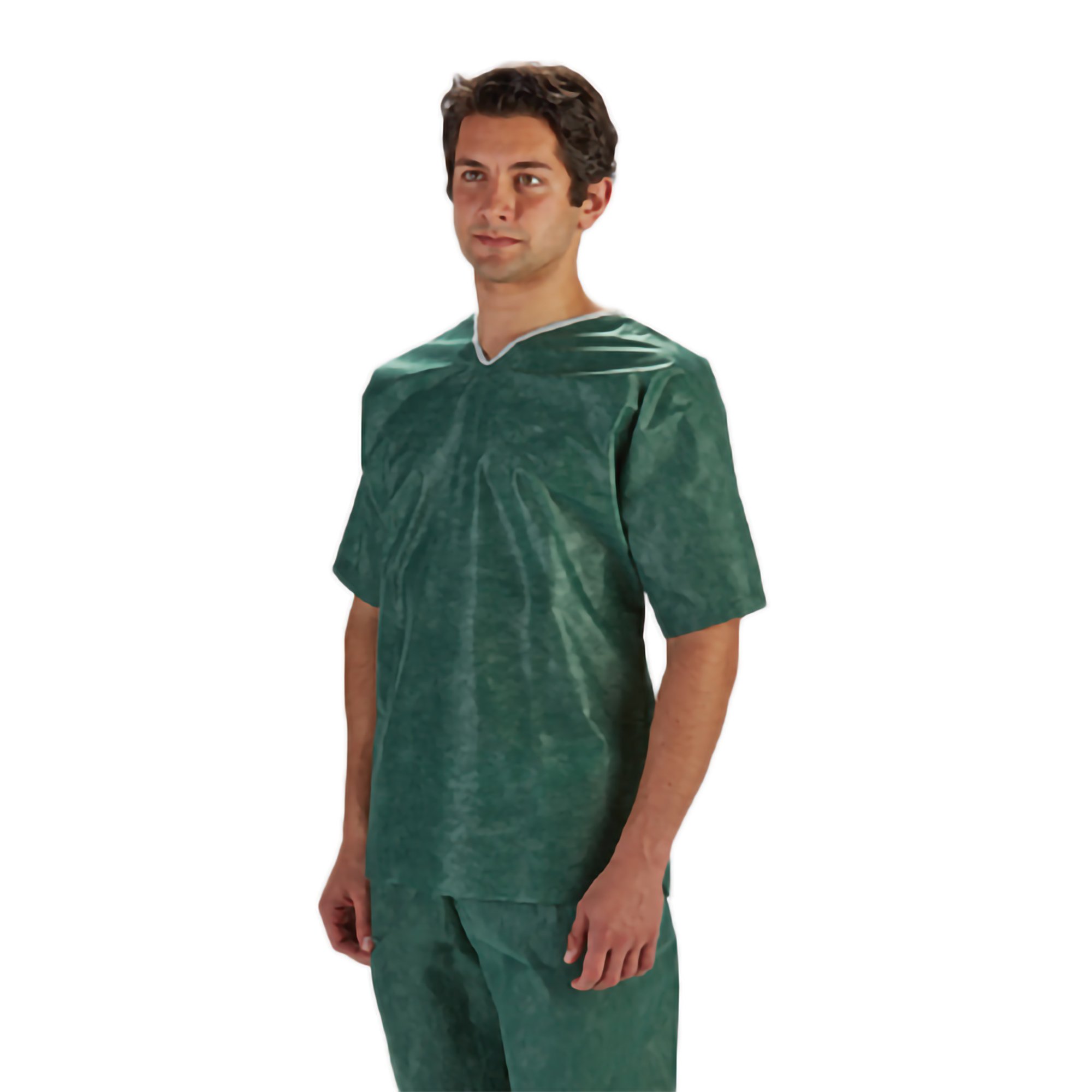 Barrier Extra Comfort Scrub Shirt, Green, 2X-Large MK 683526