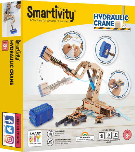 Smartivity Hydraulic Crane