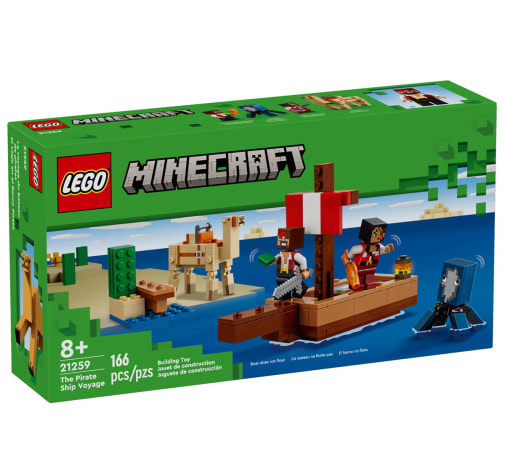 LEGO Minecraft Pirate Ship Voyage (21259)