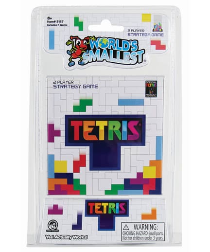 World's Smallest Tetris Board Game