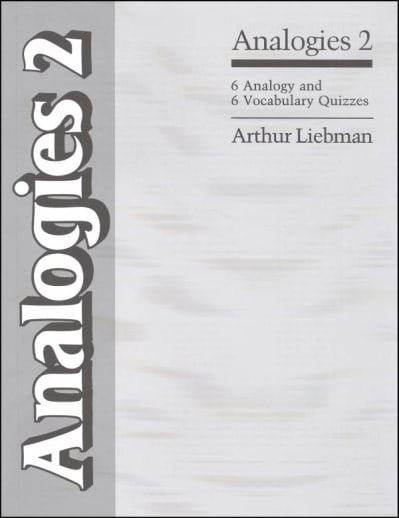 Analogies 2 Analogy and Vocab Quizzes