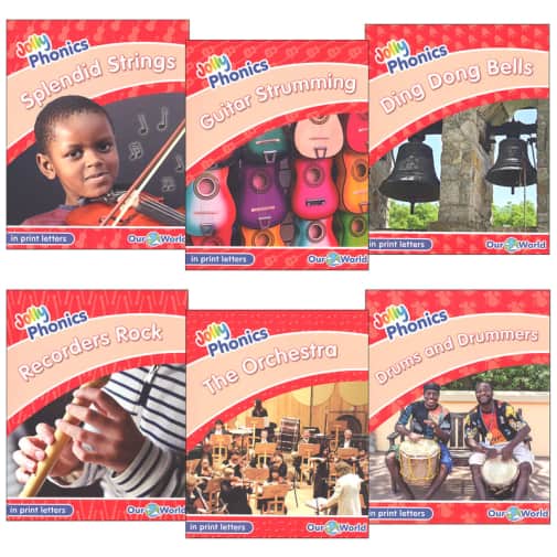 Jolly Phonics Readers Level 1 Our World Set