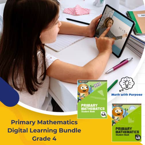 Primary Mathematics 2022 Grade 4 Digital Learning Bundle (1 year access)