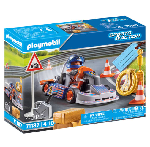 Playmobil Go-Kart Racing Gift Set