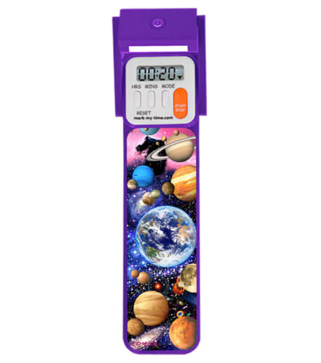Mark-My-Time 3D You Are Here Planets Booklight