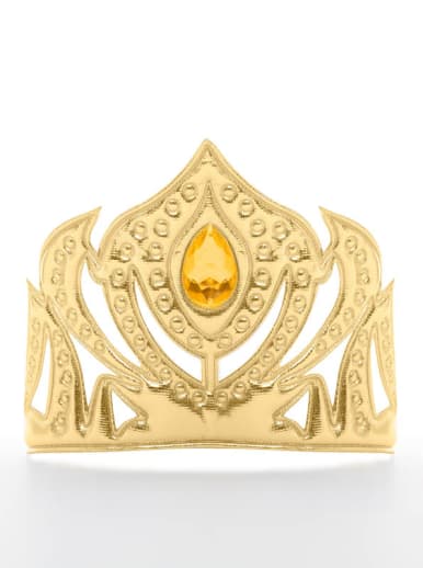 Little Adventures Scandinavian Princess Soft Gold Crown Dress Up Accessory