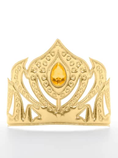 Little Adventures Scandinavian Princess Soft Gold Crown Dress Up Accessory