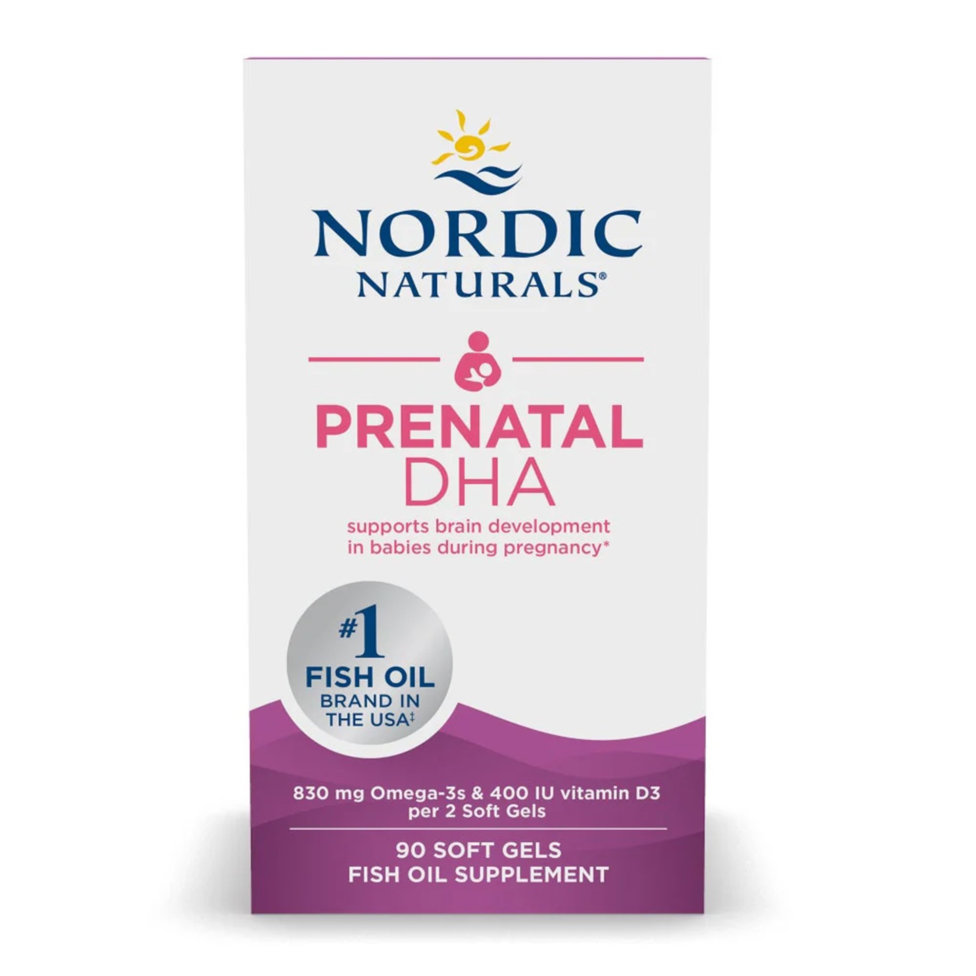 Nordic Naturals Prenatal DHA with Vitamin D-3 Dietary Supplement MK 1264949