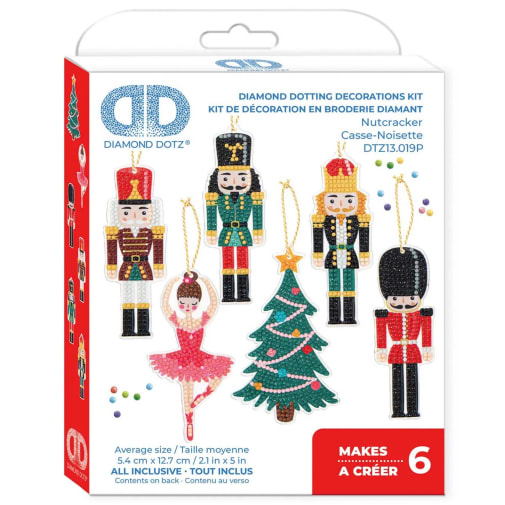 Nutcracker Ornament Decorations Kit (Beginner)