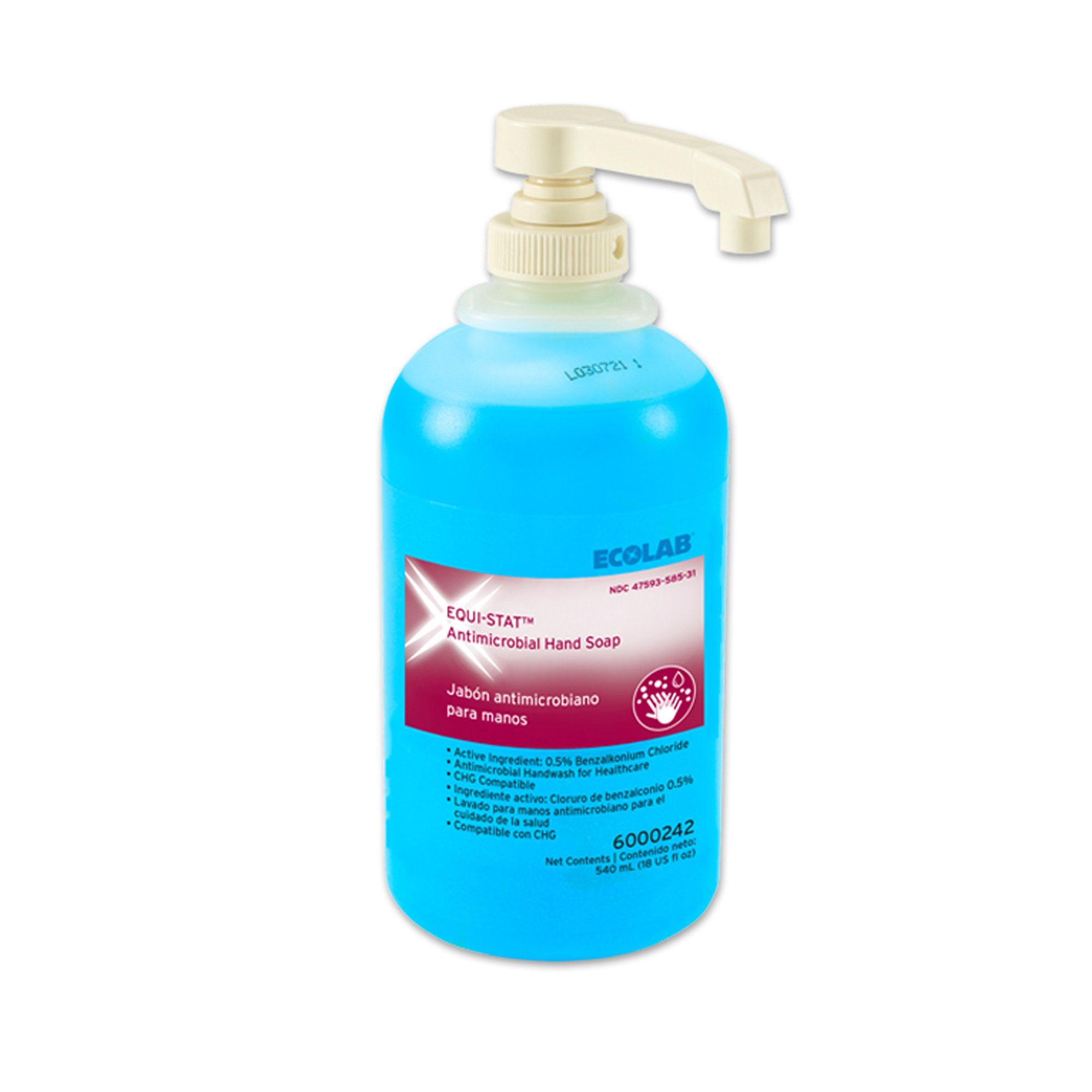 Equi-Stat Antimicrobial Soap, 18.2-ounce Pump Bottle MK 1105193