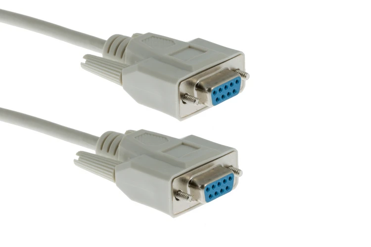 DB9 Female to Female Serial Cable, 6ft