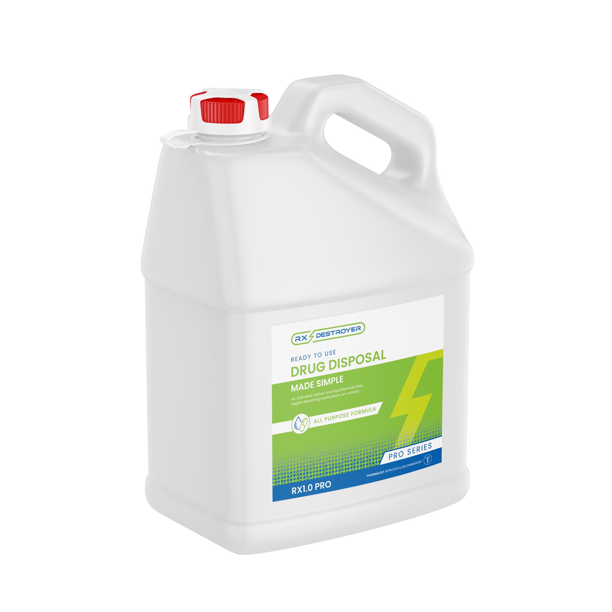 Rx Destroyer All-Purpose PRO Series Drug Disposal System, 1 gallon Bottle MK 1019700