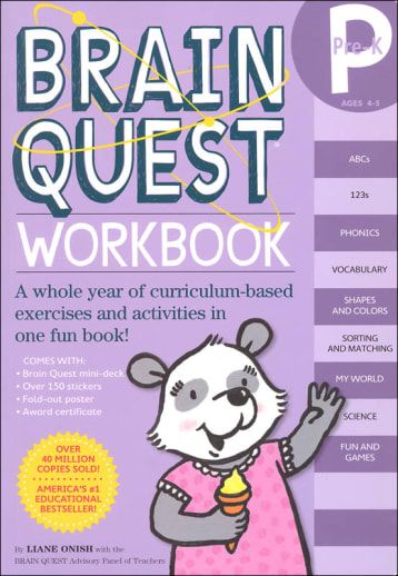 Brain Quest Workbook Pre-K