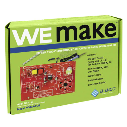 WeMake FM Radio Soldering Kit with Tools