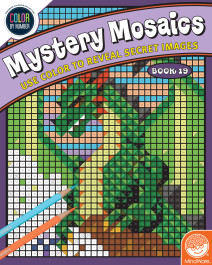 Color By Number Mystery Mosaics: Book 19